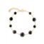 Effy 14K Yellow Gold & Onyx Station Bracelet