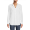 James Perse Collarless Cotton Shirt