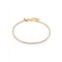 Saks Fifth Avenue Made in Italy 14K Tri Tone Gold Beaded Bracelet