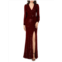 Xscape High Slit Sequin Gown