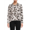 Patrizia Luca Geometric Print Boxy High Low Shirt