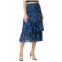 The Kooples ?Floral Silk Midi Skirt