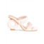 Ninety Union Ash Circular Heel Pleated Sandals