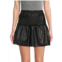 Laundry by Shelli Segal Solid Mini Skirt