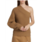 Michael Kors Collection Shaker One-Shoulder Sweater