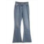 Balmain Flared Jeans In Blue Cotton Denim