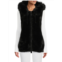 BELLE FARE Reversible Faux Fur Hooded Vest