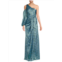 Cinq a Sept Rosen One Shoulder Silk Gown