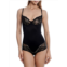 BODY BEAUTIFUL SHAPEWEAR Lace Trim Shapewear Bodysuit