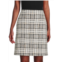 St. John ?Plaid Tweed Mini Skirt