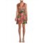 Ramy Brook Wilson Tropical Silk Blend Mini Dress