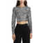 Alice + Olivia Orin Embellished Crop Top