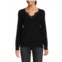 Sofia Cashmere Lace Trim Cashmere Sweater