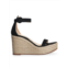 L  AGENCE Elysee Suede Espadrille Wedge Sandals