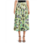 Jason Wu Collection Tie Dye Pleated Midi Skirt