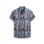 Tom Baine Slim Fit Abstract Golf Shirt