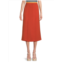 St. John Milano Knit Wool Midi Skirt