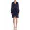 Julia jordan Shawl Lapel Belted Wrap Dress