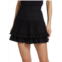 Brandon Maxwell Tiered Ruffle Mini Skirt