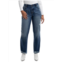 1822 Denim Distressed Straight Leg Jeans