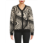 YAL New York Metallic Abstract Cardigan