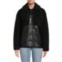 Bagatelle Faux Leather & Faux Fur Jacket