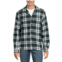 VSTR PREMIUM Plaid Faux Shearling Lined Shirt