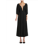 Vix Rosa Plunging A-line Maxi Dress