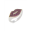 Effy ENY 14K Yellow Gold, Sterling Silver & Ruby Lips Ring