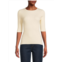 Favorite Daughter Park Avenue Rib Knit Cashmere Blend Top