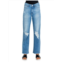 Articles Of Society Village High Rise Distressed Wide Leg Jeans