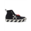 Off-White Mid Top Vulcanized Canvas Sneakers