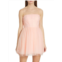 ML Monique Lhuillier Tulle Babydoll Mini Dress