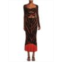 Altuzarra Mariama Rib Knit Cutout Maxi Dress