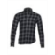 Dries Van Noten Plaid Button Down Shirt In Navy Blue Cotton