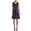 Donna Ricco V-Neck Scuba Dress