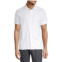 Perry Ellis Slim Fit Short Sleeve Button Down Shirt