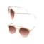 AQS ALFIE 52MM Aviator Sunglasses