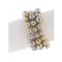 Saachi Half Moon Faux-Pearl Bracelet