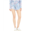 Chaser Painted Leopard Recycled Cozy Knit Lounge Shorts