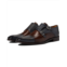 Mens Massimo Matteo Two-Tone Double Monk