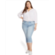 NYDJ Plus Size Plus Size Marilyn Crop Cuff in Hollander