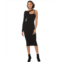 MOON RIVER Cutout Fitted Midi Sweaterdress