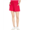 Mod-o-doc Double Layer Gauze Shirred Drawstring Shorts