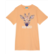 Kenzo Kids Short Sleeve T-Shirt, Giraffe Print Infront (Little Kids/Big Kids)