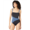 COCO REEF Keepsake Curve Effect Color-Block One-Piece