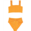 HABITUAL girl Stripe Ruching Two-Pieces Swim (Big Kids)