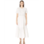 Jonathan Simkhai Embroidered Button Down Tee Dress