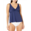 BEACH HOUSE Paloma Beach Solid Willow Twist Front Tankini