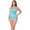 Bleu Rod Beattie Paradise Found One Shoulder Twist One-Piece